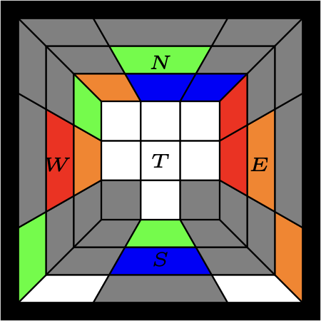 White Corner Cubelets