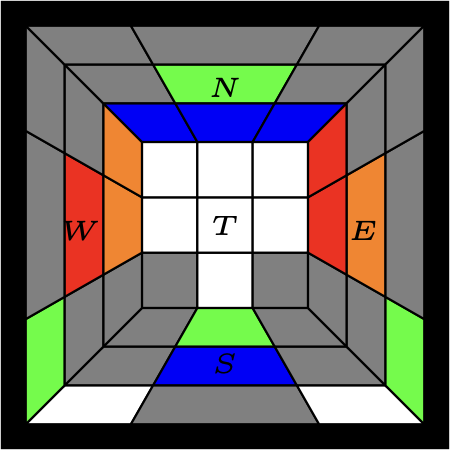 White Corner Cubelets