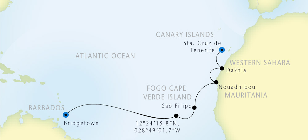 Cruise route